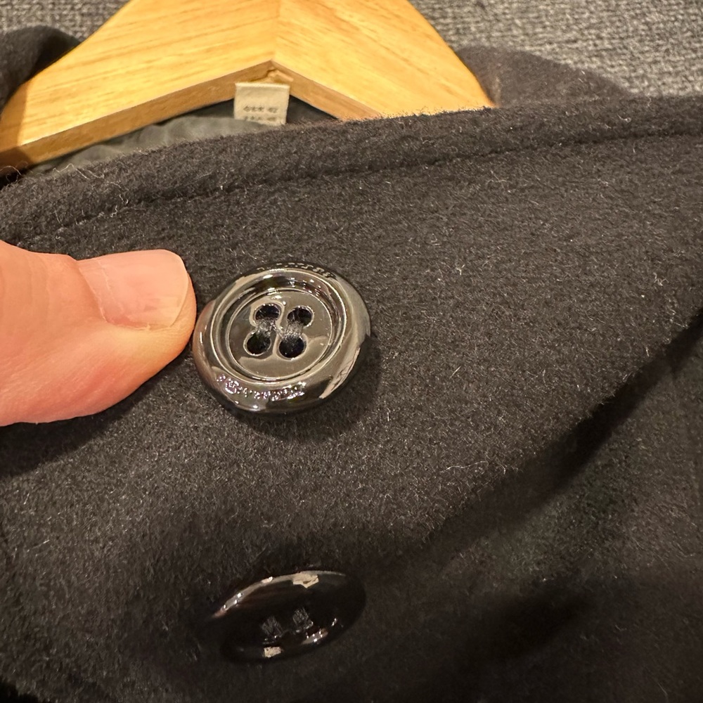 Burberry London wool trench coat size 12 US - Picture 8 of 8